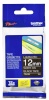 Brother TZe-335 Laminated Tape White on Black, TZe, 8 m, 1.2 cm