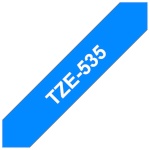 Brother TZe-535 Laminated tape White on Blue, TZe, 8 m, 1.2 cm