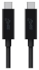 Belkin USB 3.1 C-/USB-C-Kabel 5A 100W 1m must F2CU052bt1M-BLK