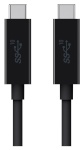 Belkin USB 3.1 C-/USB-C-Kabel 5A 100W 1m must F2CU052bt1M-BLK