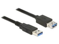 Delock kaabel Extension USB 3.0 Type-A male > USB 3.0 Type-A female 0.5m must