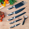 Bravissima Kitchen lauanuga Cuchillos Swiss Chef 6 Piezas Roostevaba teras