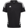 Adidas Teamwear T-särk lastele Condivo 22 Jersey must-valge HA6278 suurus 140cm