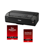 Canon imagePROGRAF PRO-300 Set A3+ Printer+Canon Papier PT-101+PM-101