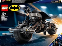 Lego klotsid Super Heroes 76273 Super Heroes DC Batman-i ehitusfiguur ja Bat-Pod Bike