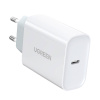 UGREEN CD127 Charger laadija, USB-C, PD3.0, QC4.0, 30W valge