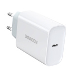 UGREEN CD127 Charger laadija, USB-C, PD3.0, QC4.0, 30W valge