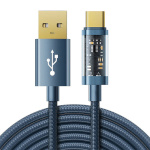 Joyroom laadimiskaabel Cable to USB-A / Surpass / USB-C / 3A / 1.2m S-UC027A12 (sinine)