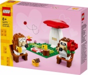 LEGO klotsid 40711 Iconic Igel und ihr Picknick-Date