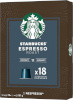 Starbucks kohvikapslid Nespresso Espresso Roast, 18tk, 103g