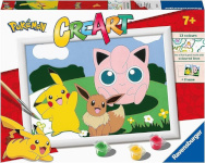 Ravensburger maalimiskomplekt CreArt for kids Pokemon