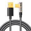 Joyroom laadimiskaabel Angle Cable to USB-A / USB-C / 3A / 1.2m S-UC027A6 (must)