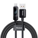 Mcdodo laadimiskaabel USB-A -> Lightning Mcdodo CA-5000, 1,2m must