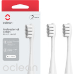 Oclean lisaharjad Professional Clean Brush Head, hall, 2tk