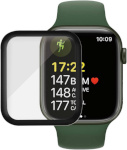 PanzerGlass kaitseklaas Apple Watch 7, 41mm, must