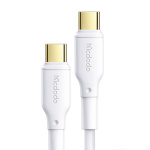 Mcdodo laadimiskaabel USB-C -> USB-C Mcdodo CA-8350, 100W, 1,2m valge