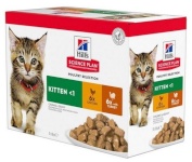 Hill's kassitoit Feline Kitten Multipack Poultry, 12x 85g