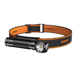 Superfire pealamp TH04 2-in-1 Headlamp, 600lm, USB-C, must/oranž