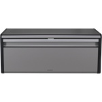 Brabantia leivakapp Fall Front Bread Bin Square Front platinum