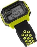 Fixed kellarihm Smart Watch Silicone, 22 mm, must / lime