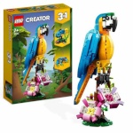 Lego klotsid konstruktor Creator 31136 Exotic parrot with frog and fish 3-in-1 253-osaline