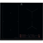 Electrolux pliidiplaat EIS67453 4 x induktsioon, 60cm, Hob2Hood, faasitud esiserv, must