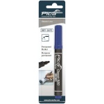 Pica marker Permanent Marker 1-4mm, Round Tip sinine Retail Packaging