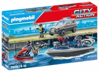 Playmobil klotsid Set z City Action 71570 Pościg policyjny na wodzie