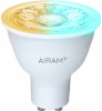 Airam lambipirn SmartHome PAR16, GU10, RGB, 345lm, 2700-6500K, WiFi, 2-pack