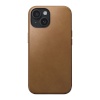 Nomad kaitsekest Modern Leather Case iPhone 15 English Tan