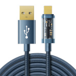 Joyroom laadimiskaabel Data Cable to USB-A / Lightning / 2.4A / 2m S-UL012A20 (sinine)