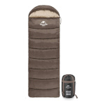 Naturehike ENVELOPE STYLE sleeping bag with hood U150 (hall)