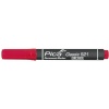 Pica marker Permanentmarker 2-6mm, Wedge Tip, punane