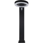 REV õuevalgusti LED Solar Light Round must