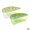 Leknes toidukarp Puuvili Ananass Kiwi Plastmass 23x8x13cm (24tk)