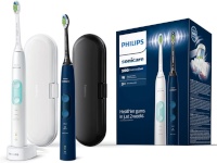 Philips hambahari Sonicare ProtectiveClean 5100 DUO (HX6851/34), valge+sinine