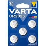 Varta patarei 1x5 electronic CR 2025 Lith. Coin Battery 06025 101 415