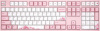 Varmilo klaviatuur VPT109 Sakura R2 V3 täissuuruses RGB LED mehaaniline, Gateron G Pro 3.0 pruunid lülitid