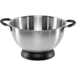 Gefu kauss G-28140 Mesco Mixing and Beating Bowl, Ø 24cm, roostevaba teras/must