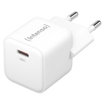 Intenso laadija Power Adapter W30C GaN valge 1x USB-C 30W