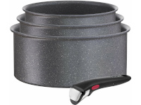 Tefal pottide komplekt Ingenio Natural Force, 4-osaline, 16/18/20cm, tumehall