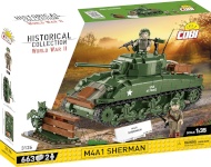 Cobi klotsid Blocks M4A1 Sherman 663 blocks