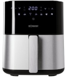 Bomann kuumaõhufritüür FR6069HCB Hot Air Fryer, must/hõbedane