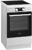 Whirlpool keraamiline pliit WS5V8CHW/N, valge