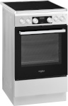 Whirlpool keraamiline pliit WS5V8CHW/N, valge