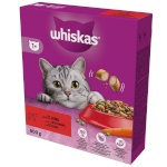 Whiskas kuivtoit kassile Delicious Beef, 800g