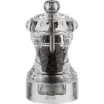 Peugeot pipraveski Bistro Pepper Mill, Acryl Transparent, 10cm, läbipaistev