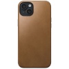 Nomad kaitsekest Modern Leather Case iPhone 15 Plus English Tan