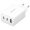 Intenso laadija Power Adapter W65ACC GaN valge 2x USB-C 1x USB-A 65W