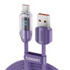 Toocki laadimiskaabel Cable USB to USB-C TXCTYX05-P, 1m, FC 66W (lilla)